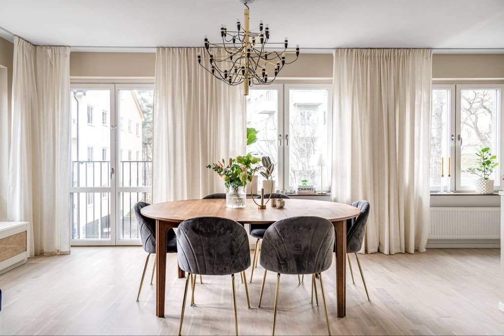 Modern matsal inredning